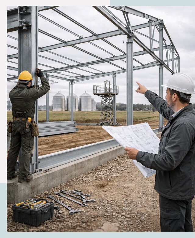 Проектирование сельскохозяйственных зданий и ангаров в Кушве